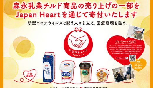 森永乳業株式会社の医療従事者支援「つながるエールプロジェクト」が終了