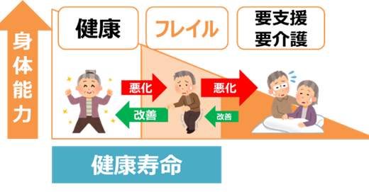 コロナ禍で外出の機会が減ったことにより高齢者のフレイルが進行していることがわかりました　